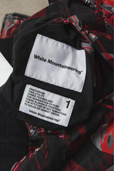 white Mountaineering × FIELD CAMO PRINTED TAFFETA REVERSIBLE MA-1尼龍防水飛行外套 雙面穿