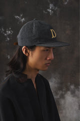 The H.W.Dog D-00001 BASEBALL CAP 灰色羊毛棒球帽