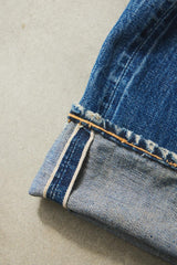 Vintage 1960s Distressed Levi's 501 "Big E" Selvedge Denim Jeans Factory2 60 年代原版 磨損破壞感赤耳丹寧牛仔褲