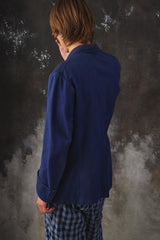 60s French Fireman Cotton Canvas Work Jacket法國公發消防員棉帆布工裝外套