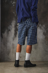 PORTER CLASSIC PALAKA SHORTS INDIGO