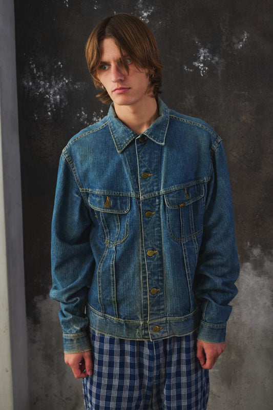 1970s Lee 220-J Denim Trucker Jacket USA