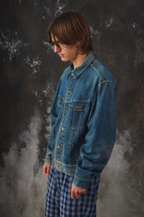 1970s Lee 220-J Denim Trucker Jacket USA