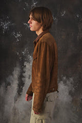 Vintage 1950s~60s Levi's "Shorthorn" Suede Western Jacket 短角牛頭標 麂皮西裝領外套