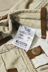 G-Star RAW Originals Loose Fit Multi-Pocket Cargo Pants - Khaki Beige 多口袋立體剪裁工裝褲 傘兵褲