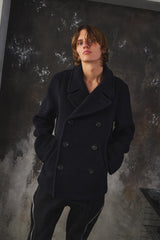 Fred Perry × LONDON TRADITION Wool Peacoat 雙排釦羊毛大衣 全新含吊牌