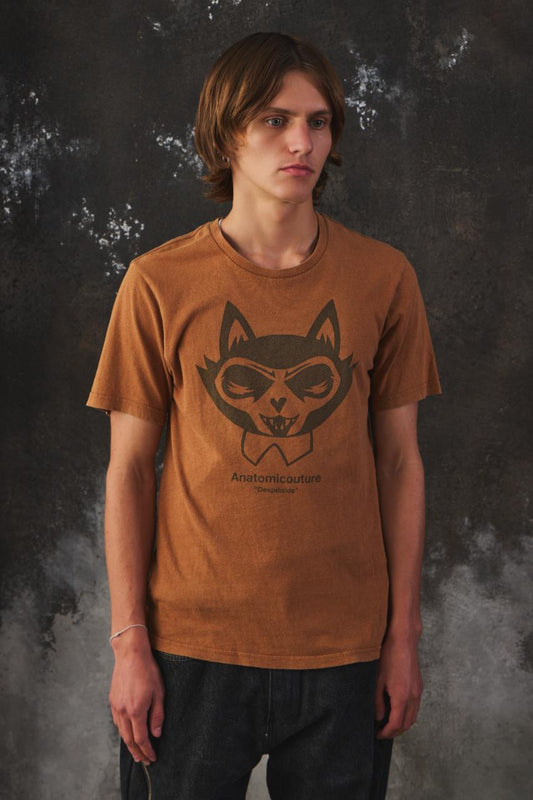 Undercoverism 2013AW Anatomicouture "Deepinside" Cat Mask Tee 貓面具圖案短T