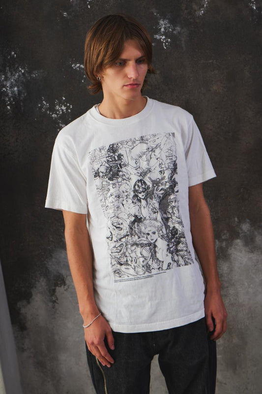 The Exhibition of The World of Shirow Masamune × Kosuke Kawamura Collaboration Collage Tee 士郎正宗的世界展 × 河村康輔 聯名限定拼貼 T 恤