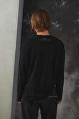 S'YTE Yohji Yamamoto "Abstract Face" Graphic Print Long Sleeve Tee 東方美人鏡印花長袖 T 恤
