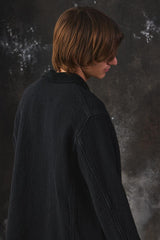 Porter Classic SASHIKO FRENCH JACKET Black