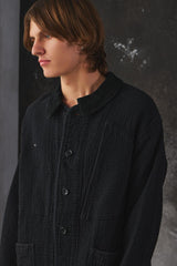 Porter Classic SASHIKO FRENCH JACKET Black