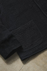 Porter Classic SASHIKO FRENCH JACKET Black