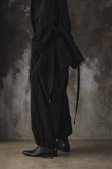 Ground Y Cotton Broad Drawstring Wide Pants Balloon Pants 山本耀司支線 經典款 純棉抽繩寬褲 氣球褲