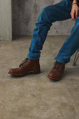 RED WING IRON RANGER 8111 Amber Harness Brown Leather 琥珀色工作靴 棕色皮革