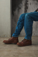 RED WING IRON RANGER 8111 Amber Harness Brown Leather 琥珀色工作靴 棕色皮革