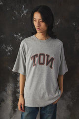 blurhms ROOTSTOCK 88/12 Rayon Cotton Blend Retro Print T-Shirt Wide 日本設計師品牌 嫘縈棉混紡復古寬版印花短T