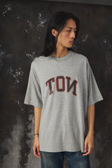blurhms ROOTSTOCK 88/12 Rayon Cotton Blend Retro Print T-Shirt Wide 日本設計師品牌 嫘縈棉混紡復古寬版印花短T
