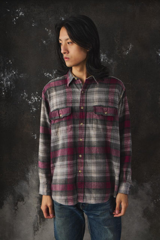 Claybrooke Outdoors Vintage Plaid Flannel Shirt 復古格紋法蘭絨戶外襯衫