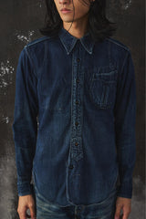 MISTER FREEDOM X Sugar Cane MFSC Naval Clothing Tailor Westren Shirt 聯名海軍軍裝西部牛仔襯衫