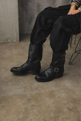 RED WING 2966 Engineer Boots Black Klondike Black Leather 工程師靴 茶芯牛皮
