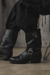 RED WING 2966 Engineer Boots Black Klondike Black Leather 工程師靴 茶芯牛皮