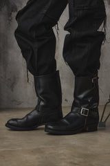 RED WING 2966 Engineer Boots Black Klondike Black Leather 工程師靴 茶芯牛皮
