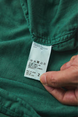 Ancellm Double Gauze Crash LS Shirt 日本設計師品牌 雙紗布破損風格長袖襯衫