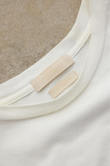 YOKE Cotton Long Sleeve T-Shirt Off White 日本設計師品牌 棉質米白色長袖 T 恤