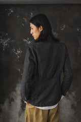 Polo by Ralph Lauren Garment Dyed Double-Breasted Jacket Over-dyed Black 後染工藝雙排釦休閒夾克