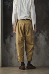 Porter Classic Pleated Tapered Pants經典款打褶錐形休閒長褲