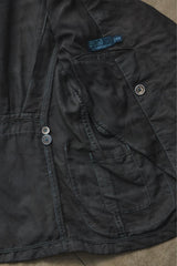 Polo by Ralph Lauren Garment Dyed Double-Breasted Jacket Over-dyed Black 後染工藝雙排釦休閒夾克