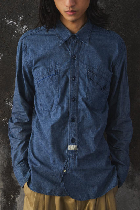 Mister Freedom x Sugar Cane "MFSC" Mechanic Shirt 聯名款 復古技師工裝襯衫