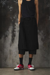 YOHJI YAMAMOTO POUR HOMME TUXEDO WRAP PANTS