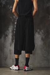 YOHJI YAMAMOTO POUR HOMME TUXEDO WRAP PANTS
