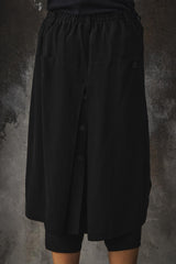 YOHJI YAMAMOTO POUR HOMME TUXEDO WRAP PANTS
