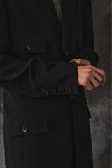 Ground Y Asymmetrical Military Field Jacket 不對稱剪裁外套