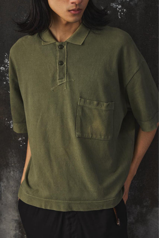 Kapital Army Polo Shirt KAPITAL KOUNTRY Remake