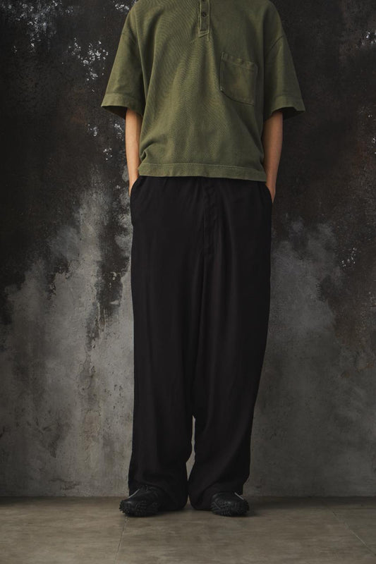 Ground Y Tencel Sarrouel Low-Crotch Slacks / Drop-Crotch Trousers 天絲纖維低襠西裝長褲