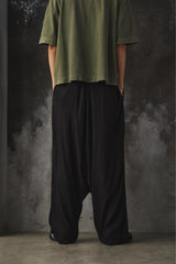 Ground Y Tencel Sarrouel Low-Crotch Slacks / Drop-Crotch Trousers 天絲纖維低襠西裝長褲