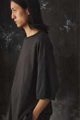 NAME. Wide-Fit Plain Crew-Neck T-Shirt