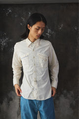 Mister Freedom Sugarcane Chambray Shirt off white
