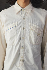 Mister Freedom Sugarcane Chambray Shirt off white
