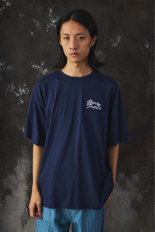Kenzo Kenzo Heart Oversized Embroidered T-Shirt