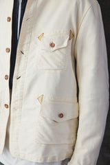 MFSC Mister Freedom x Sugar Cane Le Paletot Diable Jacket 白色三口袋工作外套 雙面穿