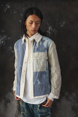 MFSC Mister Freedom x Sugar Cane Le Paletot Diable Jacket 白色三口袋工作外套 雙面穿