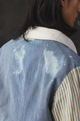 MFSC Mister Freedom x Sugar Cane Le Paletot Diable Jacket 白色三口袋工作外套 雙面穿