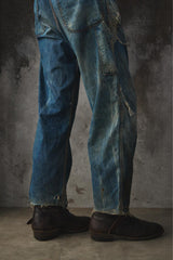 1940s USA 11oz Distressed Triple Stitch Work Pants 40年代美國製 11盎司三道車縫舊化工作褲
