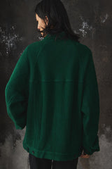 MY BEAUTIFUL LANDLET WATER KNIT JACKET 日本設計師品牌 特殊針織拉格蘭袖超大廓形夾克