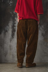Porter Classic - Corduroy Classic Pants - Golden Brown