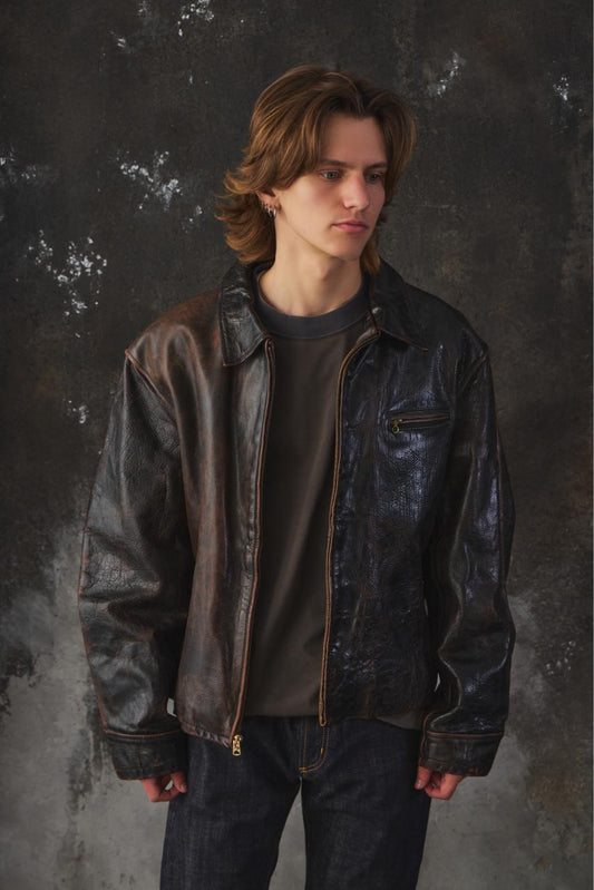 Ralph Lauren Double RL RRL 1993’s Vintage Leather Jacket 復古真皮夾克